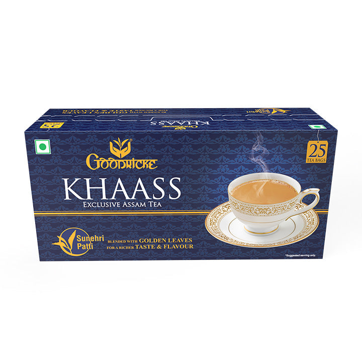 Khaass Exclusive Assam Tea, 25Tea Bags (Pack of 1)