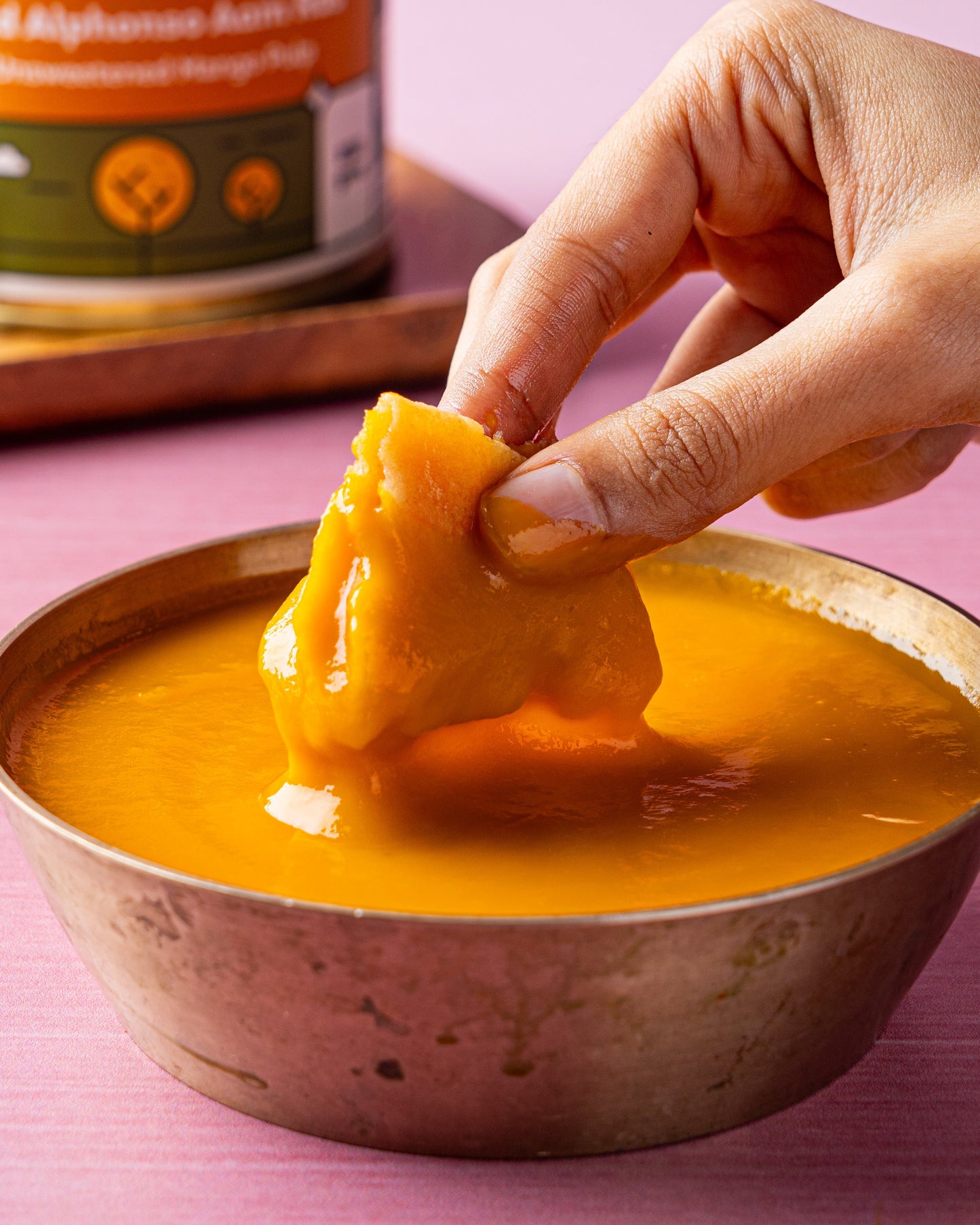 Devgad Alphonso Aam Ras: Pure Unsweetened Mango Pulp (500g/850g/1.5kg/1.7kg)