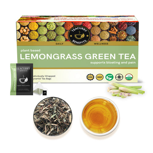 Lemongrass Green Tea - Helps with Pressure, Weight, PMS, Digestion