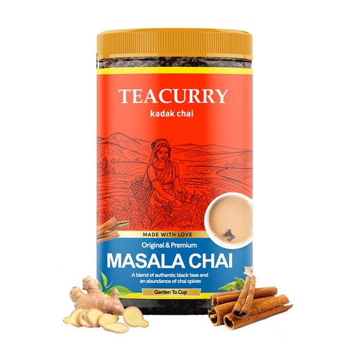 Masala Chai - 100% Natural Masala Spcied Tea for Digestion and Energy | With Real Spices