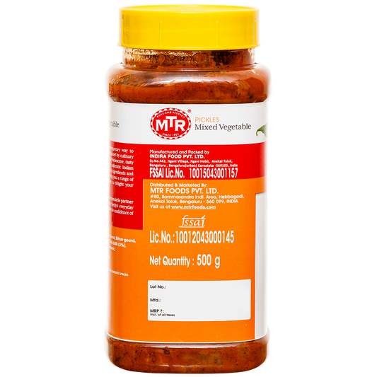 MTR Mixed Vegetable Pickle 500 g