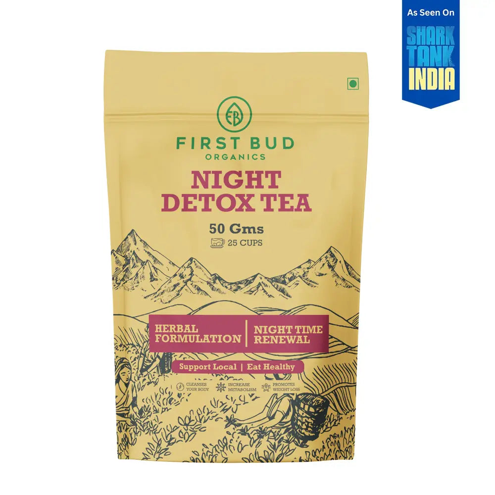 First Bud Organics Night Detox Tea 50 gms