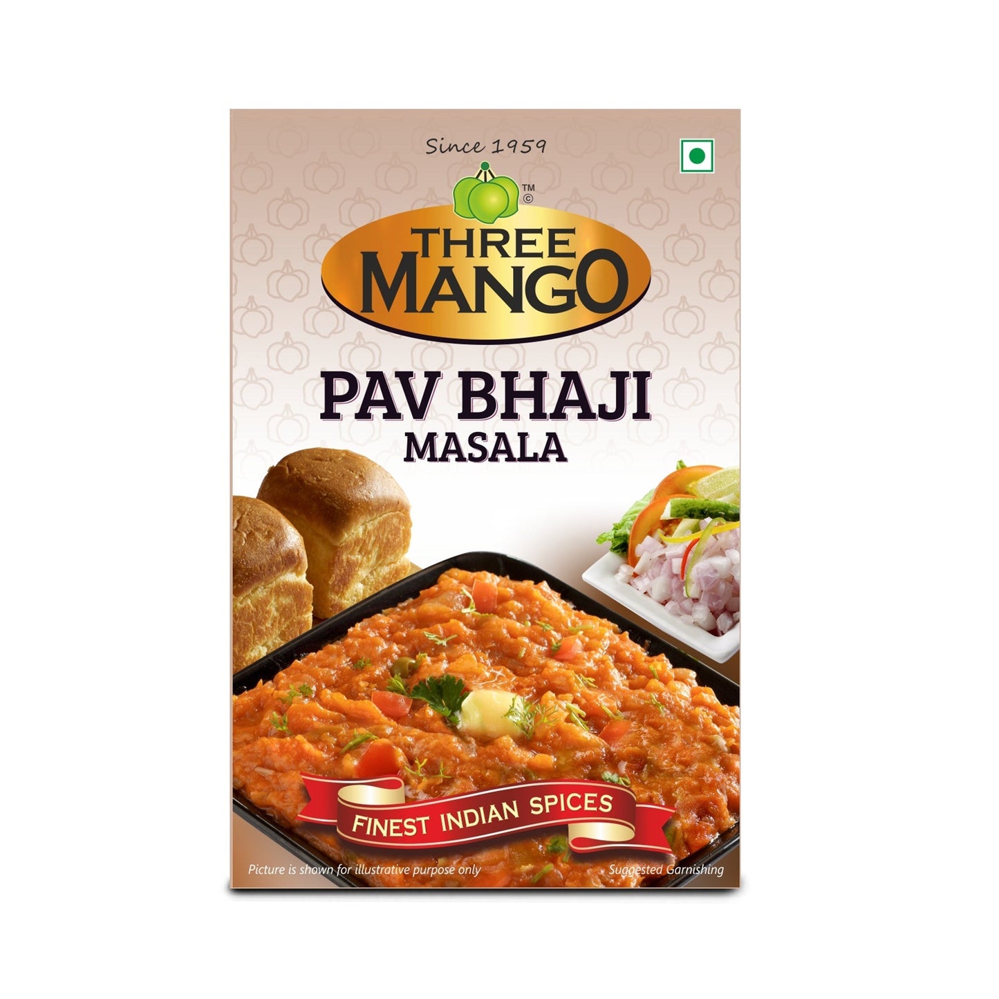 Three Mango Pav Bhaji Masala