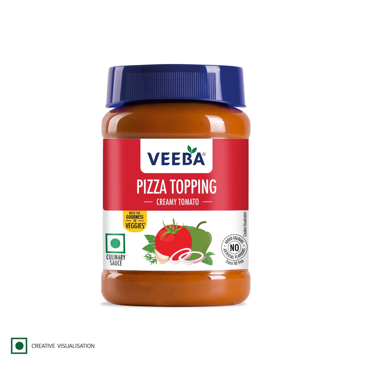 VEEBA PIZZA TOPPING CREAMY TOMATO (280g)