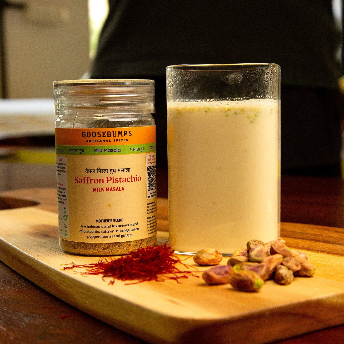 Kesar Pista Masala Doodh Powder | Saffron Pista Masala Milk