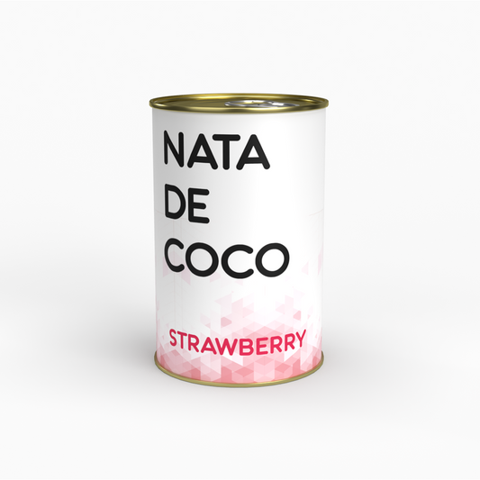 Strawberry Nata De Coco - 400 gms