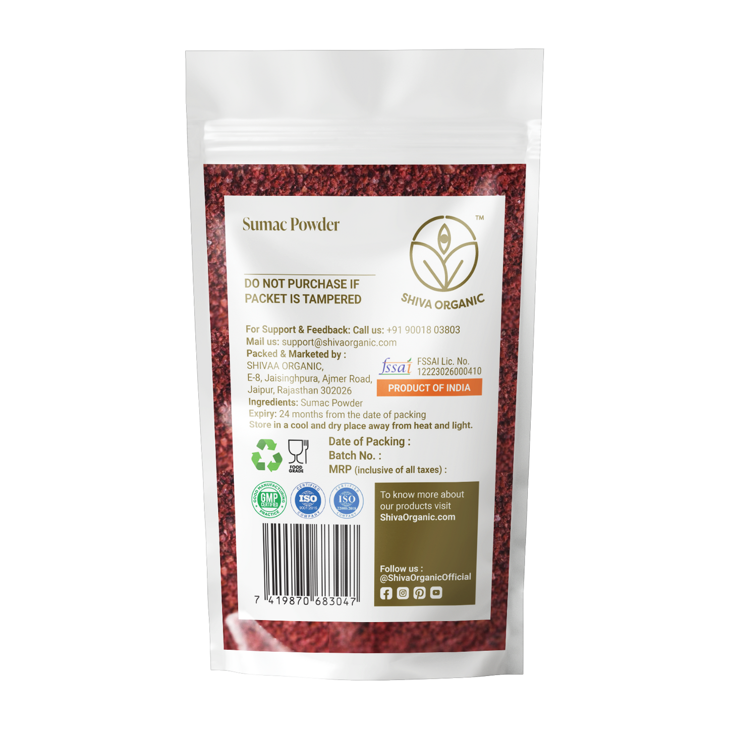 Sumac Powder