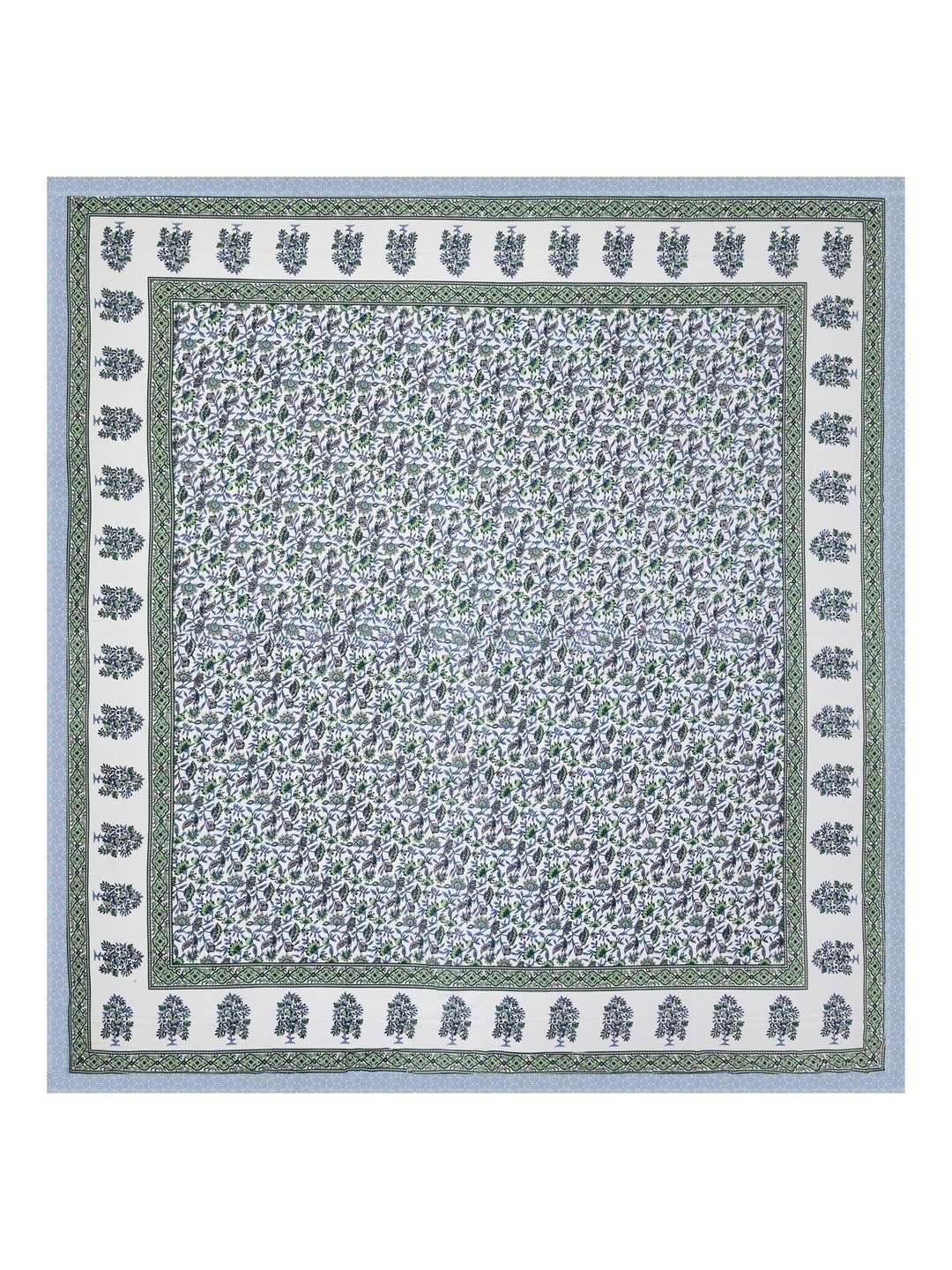 100% Pure Cotton Traditional Printed Bedsheet for Double Bed King Size Bedsheet with 2 Pillow Covers