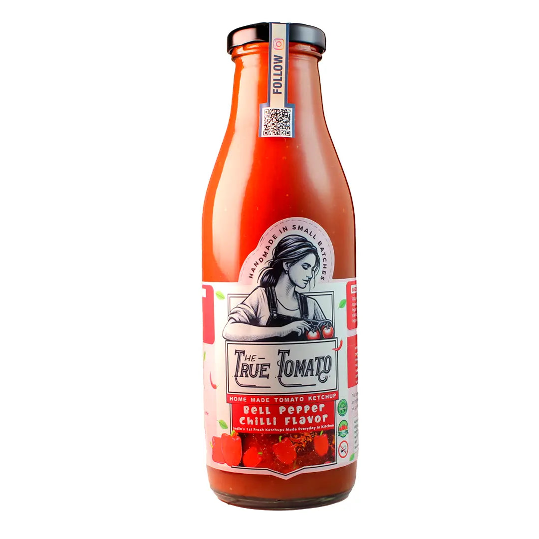 The True Tomato: Bell Pepper Chilli Ketchup - 550g