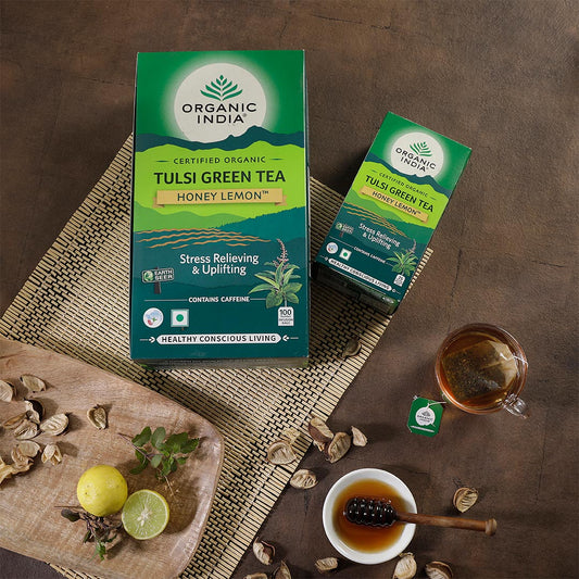Tulsi Green Tea Honey Lemon 100 Teabags
