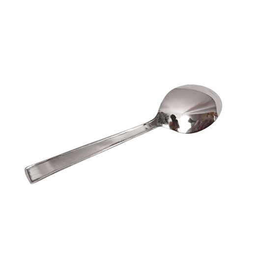 Indian Art Villa Matt Finsh Stainless Steel Cutlery Baby Spoon Set, 2 Pieces