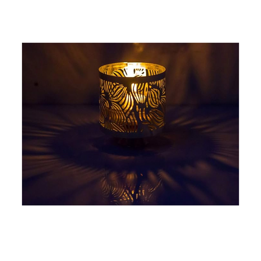 Indian Art Villa Designer Brass Diya Deepak Oil lamp - 110 gms
