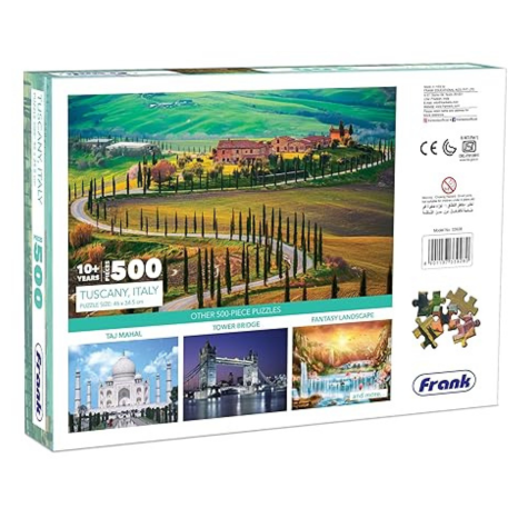 Frank Tuscany, Italy Jigsaw Puzzle (500 Pieces) for Adults and Kid for Focus and Memory-33928