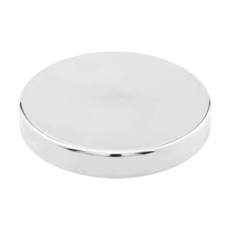 Jaggery Stainless Steel Heavy Gauge Dinner Plates Lunch Dinner Thali Plates Khumcha 12 Dia 26 cm Pack of 2