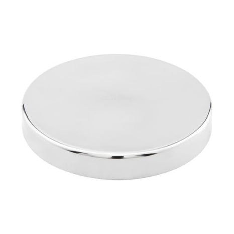 Jaggery Stainless Steel Heavy Gauge Dinner Plates Lunch Dinner Thali Plates Khumcha 12 Dia 26 cm Pack of 4