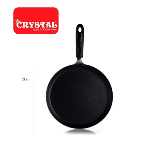 Crystal Classic Series Non Stick Dosa Tawa Flat Tawa Thickness