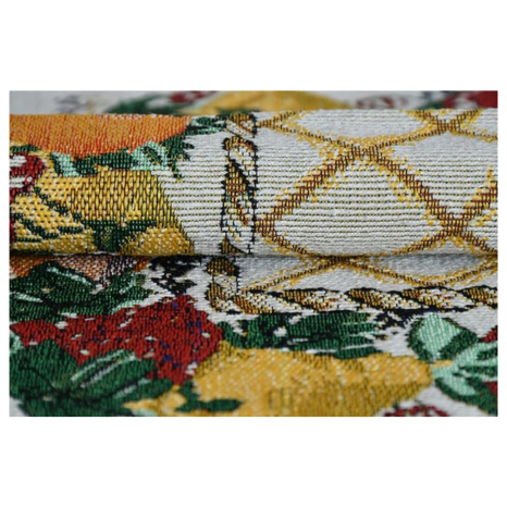Galaxy Home Decor Dining Table 6 Table Mats with Runner (Mat 13x18 inches and Runner 13x54 inches) Cotton Mat