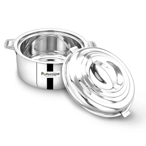 Potscape Regal Hot Casserole 2500 ml Unique Locking System Long Lasting Freshness