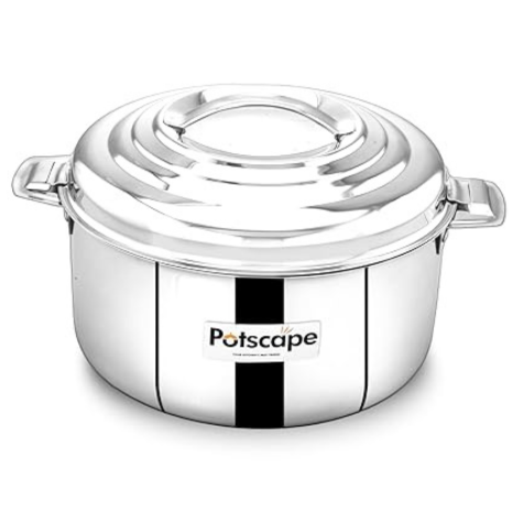 Potscape Regal Hot Casserole 2500 ml Unique Locking System Long Lasting Freshness