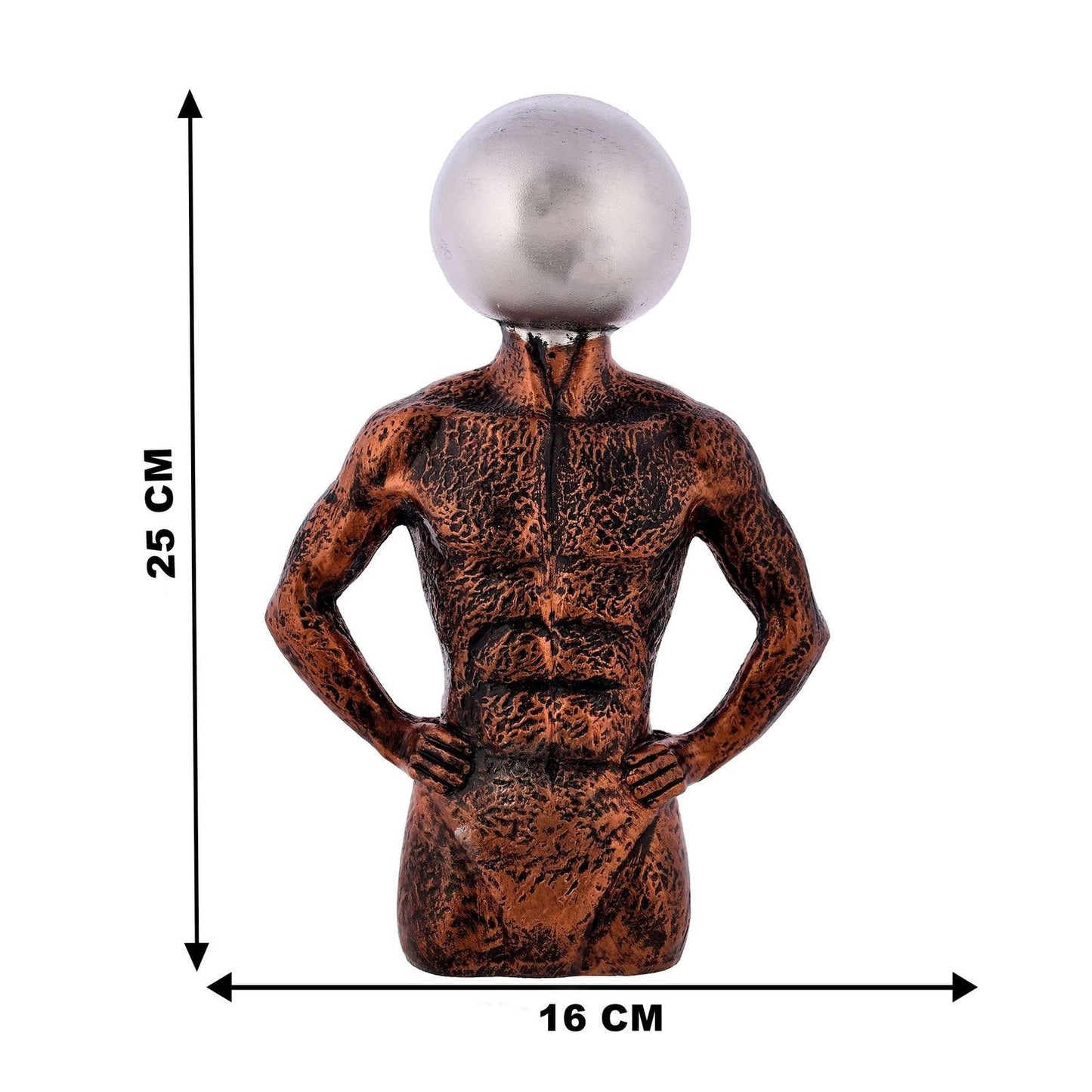 Antique Art Piece Man Human Statue