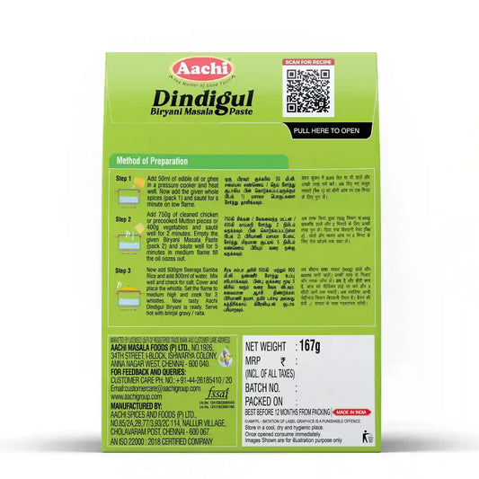 Dindigul Biryani Masala Paste