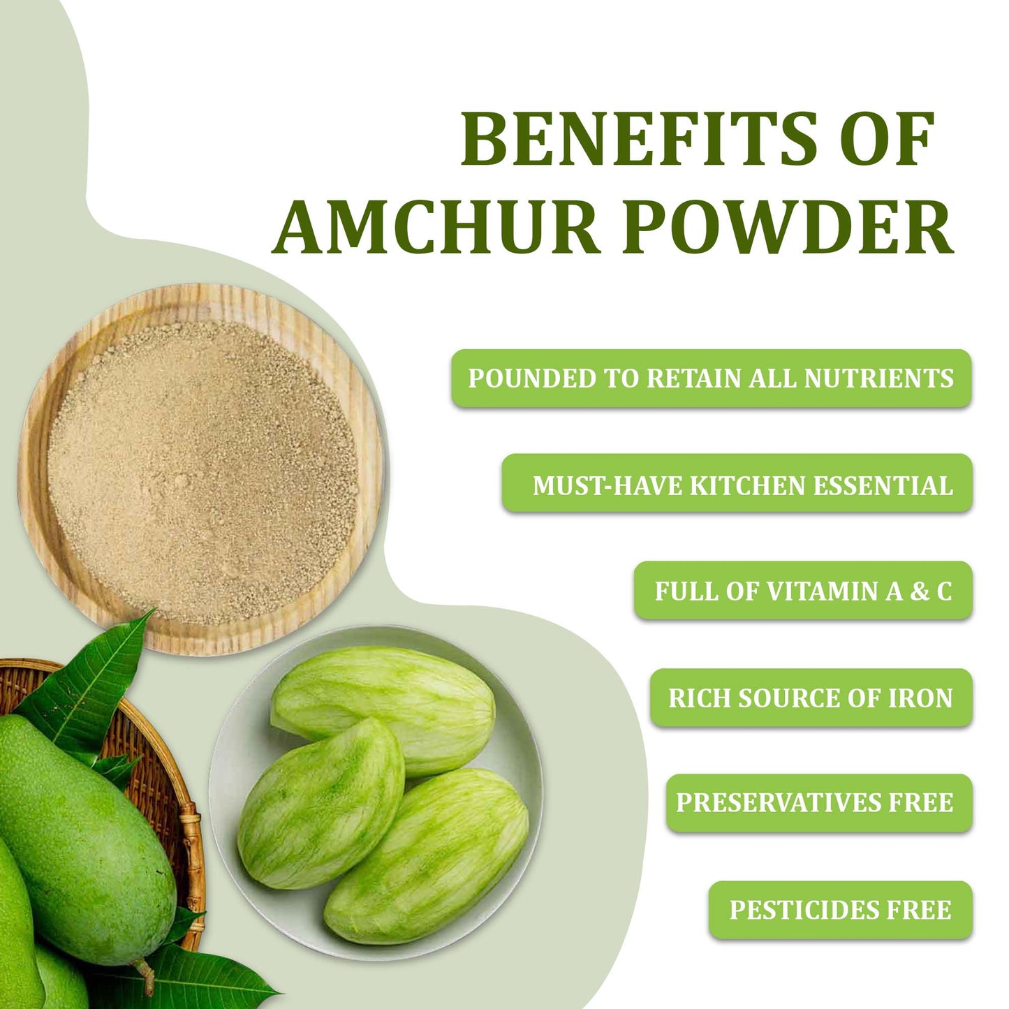 Organic Amchur Powder 100 Gm