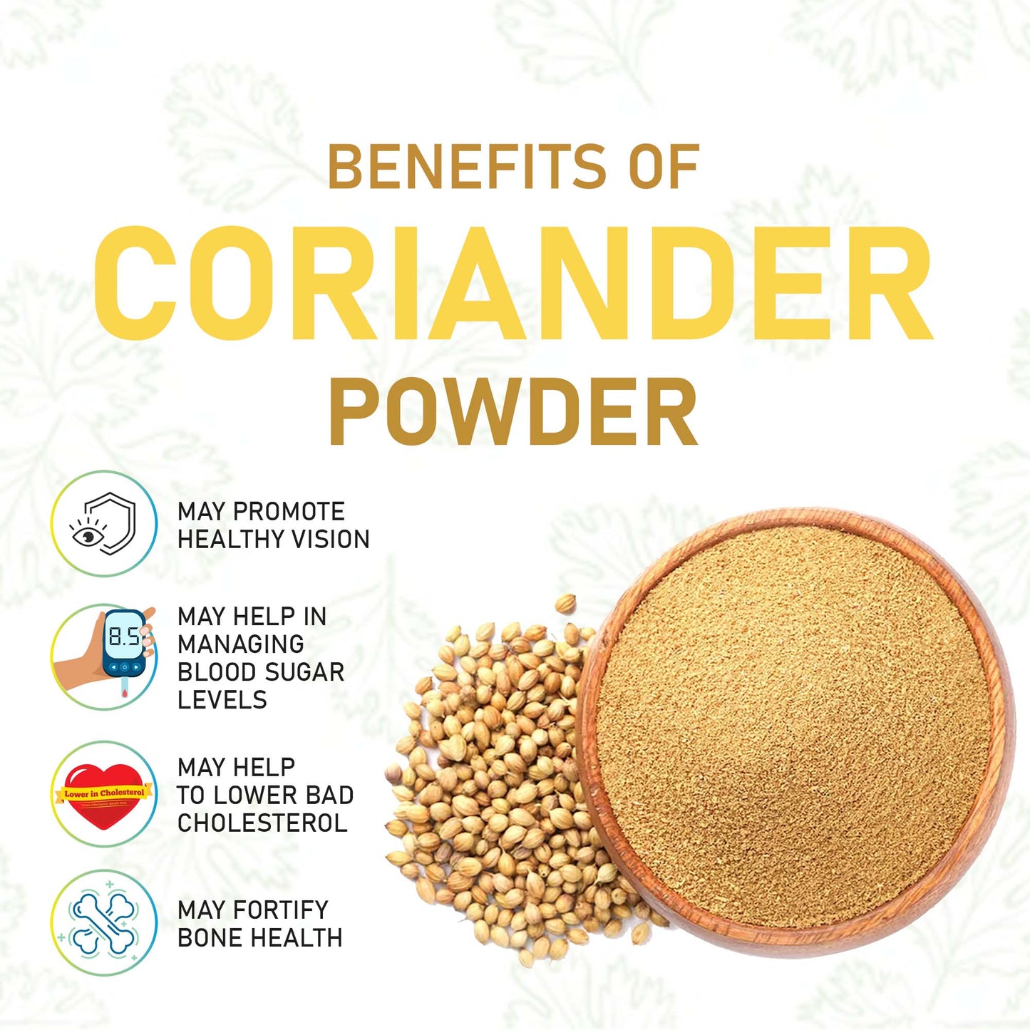 Organic Coriander Powder 100 Gm