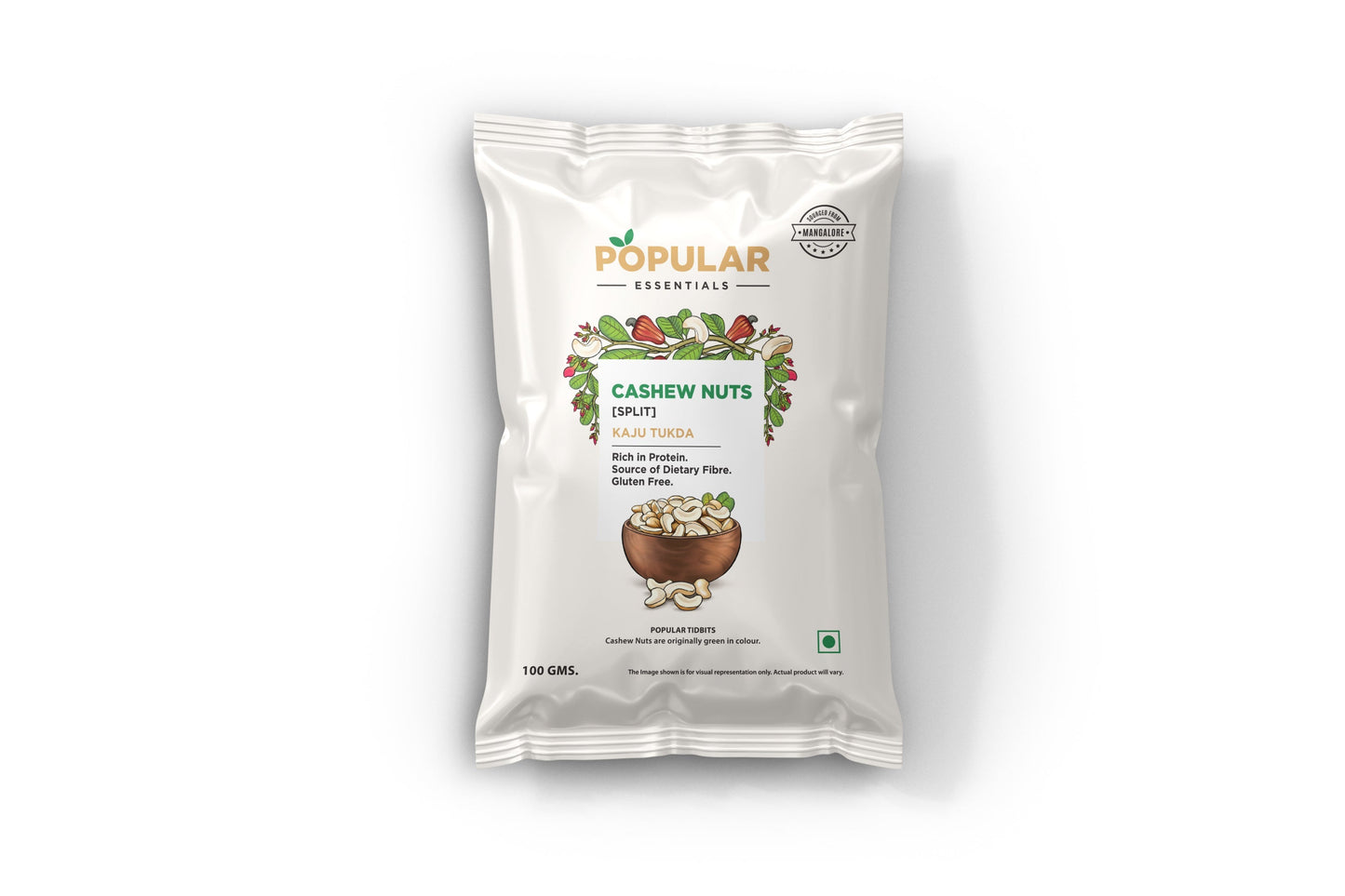 Popular Essentials Cashews Split