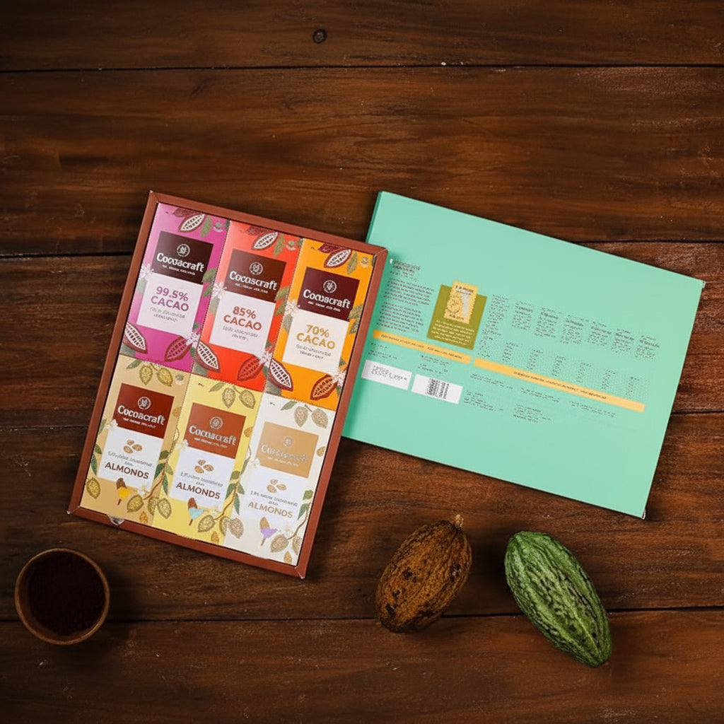 Cocoacraft Chocolate Carnival 6 Premium Bars