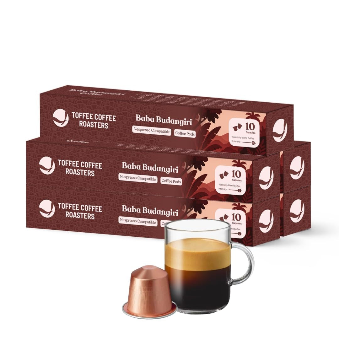 Toffee Coffee Roasters Baba Budangiri Coffee Capsules