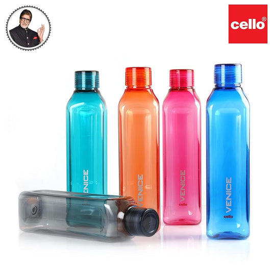 Cello Venice Water Bottles Set of 5 Pcs - 1000ml