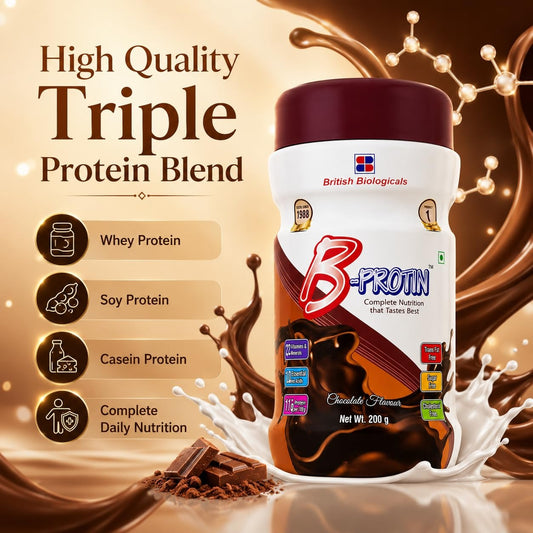 British Biologicals B-Protin Powder Chocolate Flavour