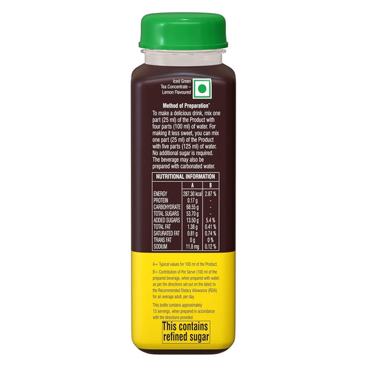 Ripple Green Ice Tea Green Apple Flavoured Liquid Concentrate - 250ml
