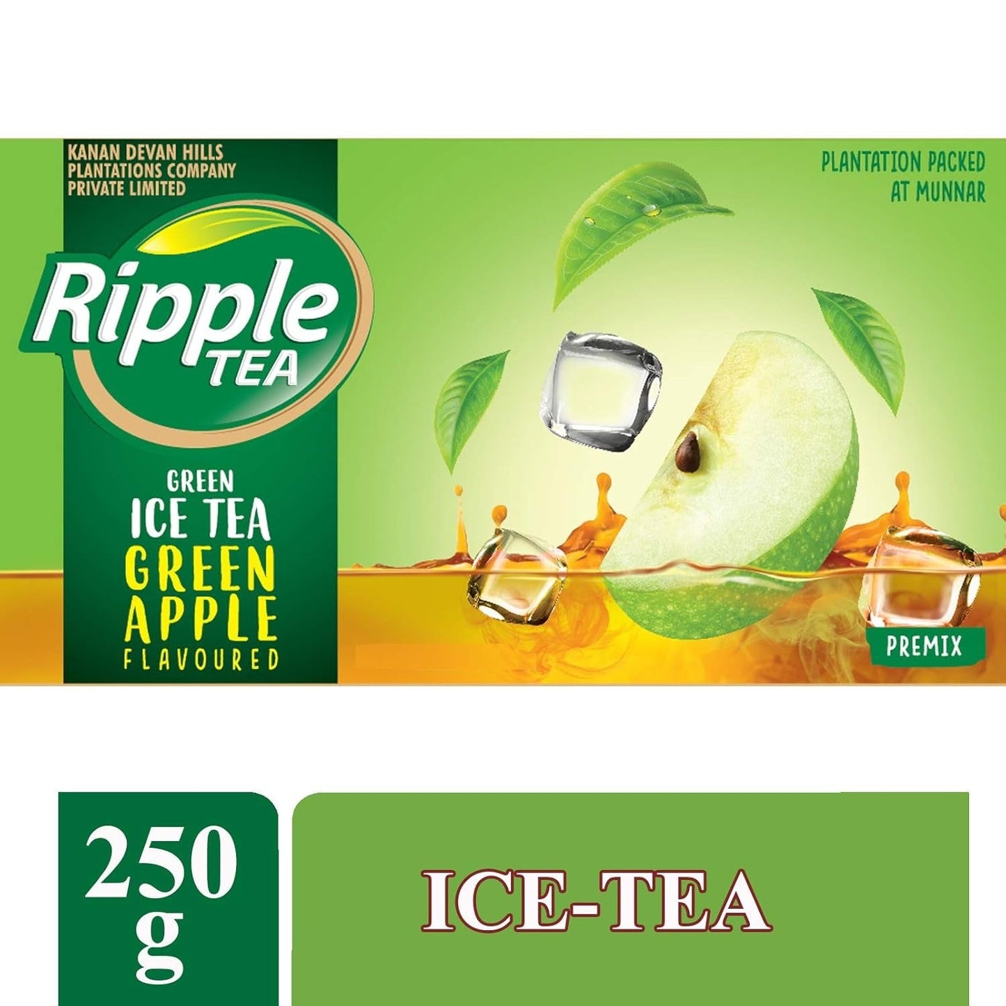 Ripple Green Ice Tea Green Apple Flavoured - 250gm