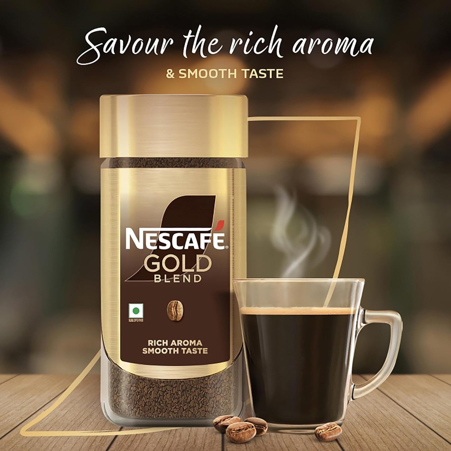 NESCAFE Gold Instant Coffee Powder - 50 ml