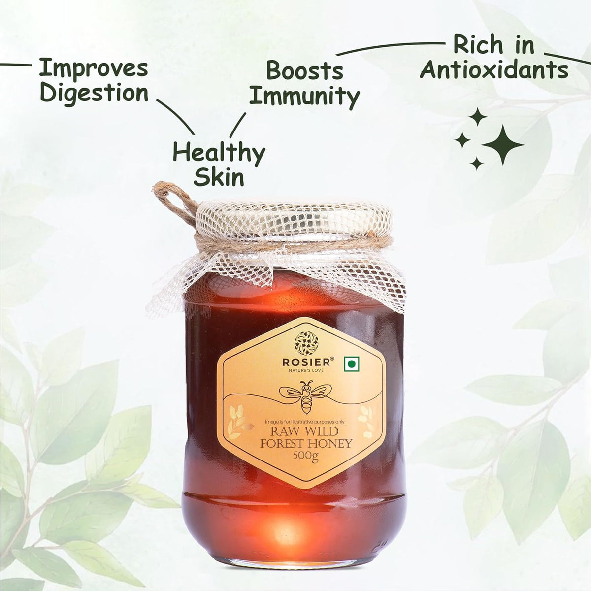 Rosier Wild Forest Himalayan Honey - 500 gms