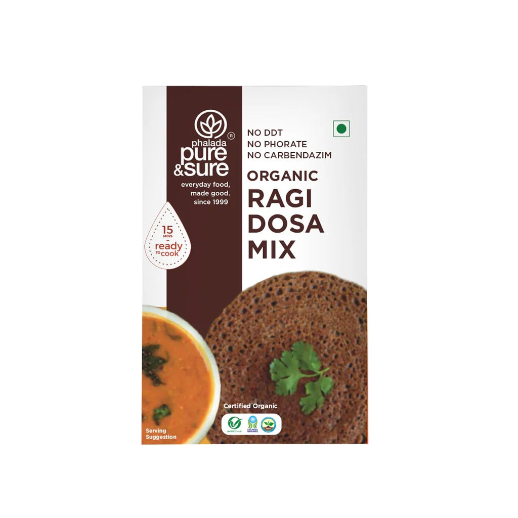 Pure & Sure Organic Ragi Dosa Mix - 250 gms