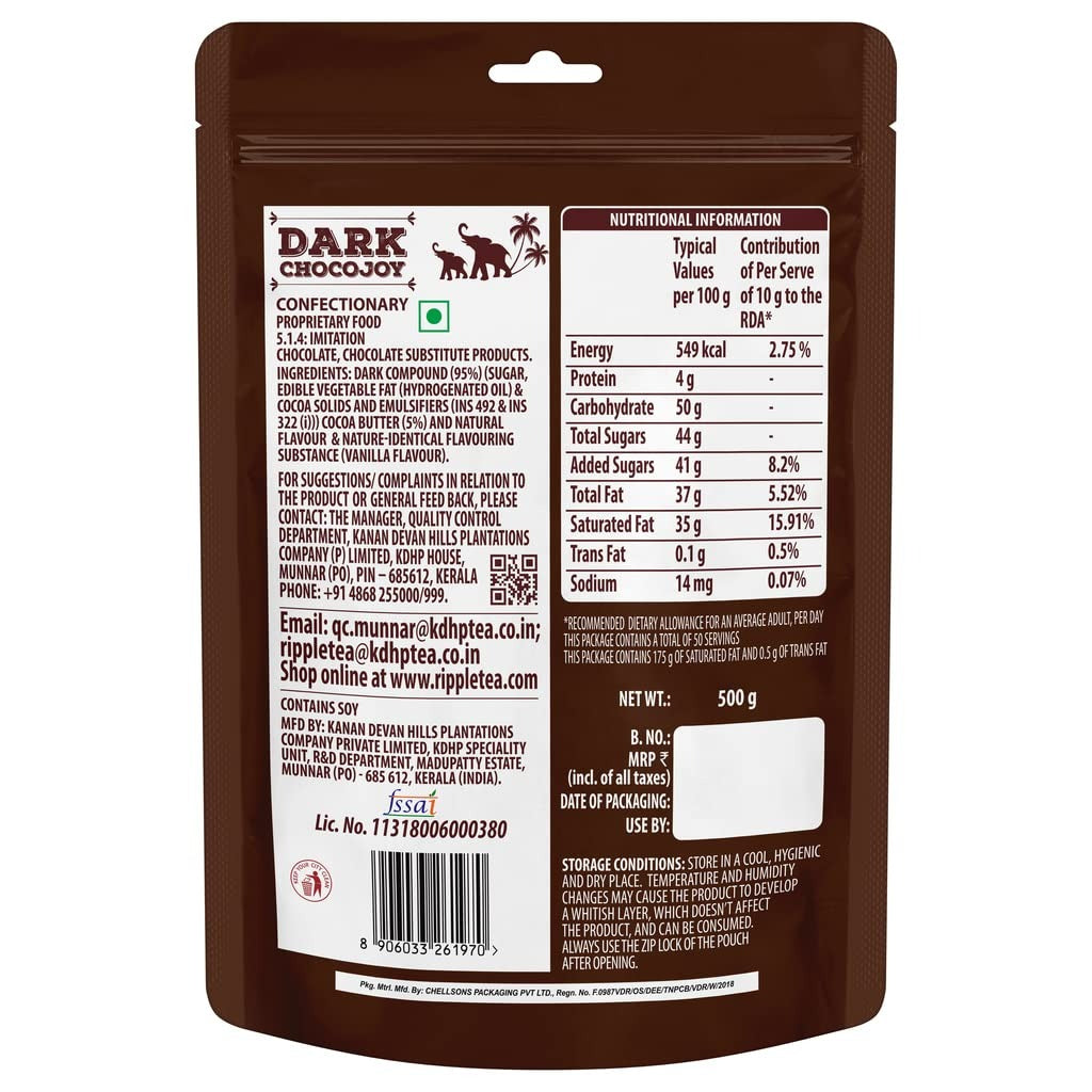 Ripple Dark Chocojoy - 500gm