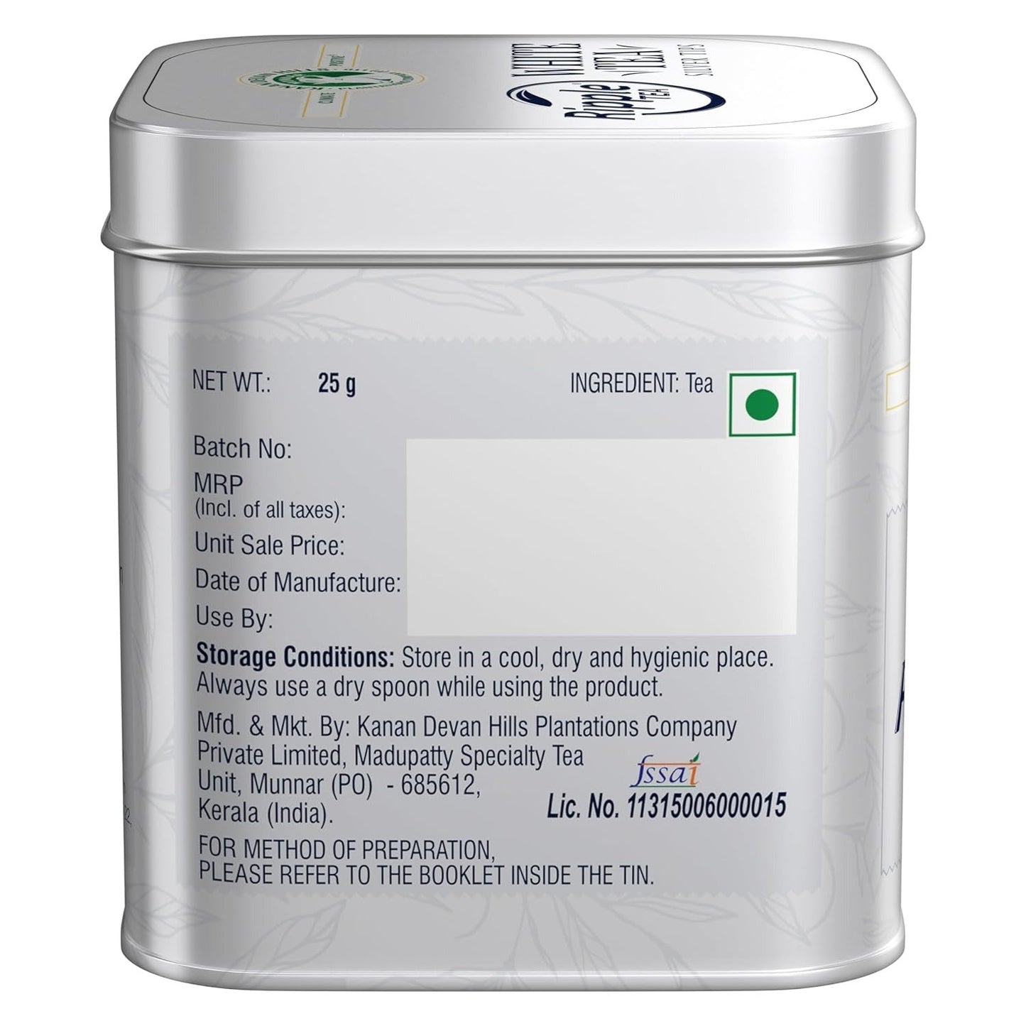 Ripple White Tea Silvertips - 25gm