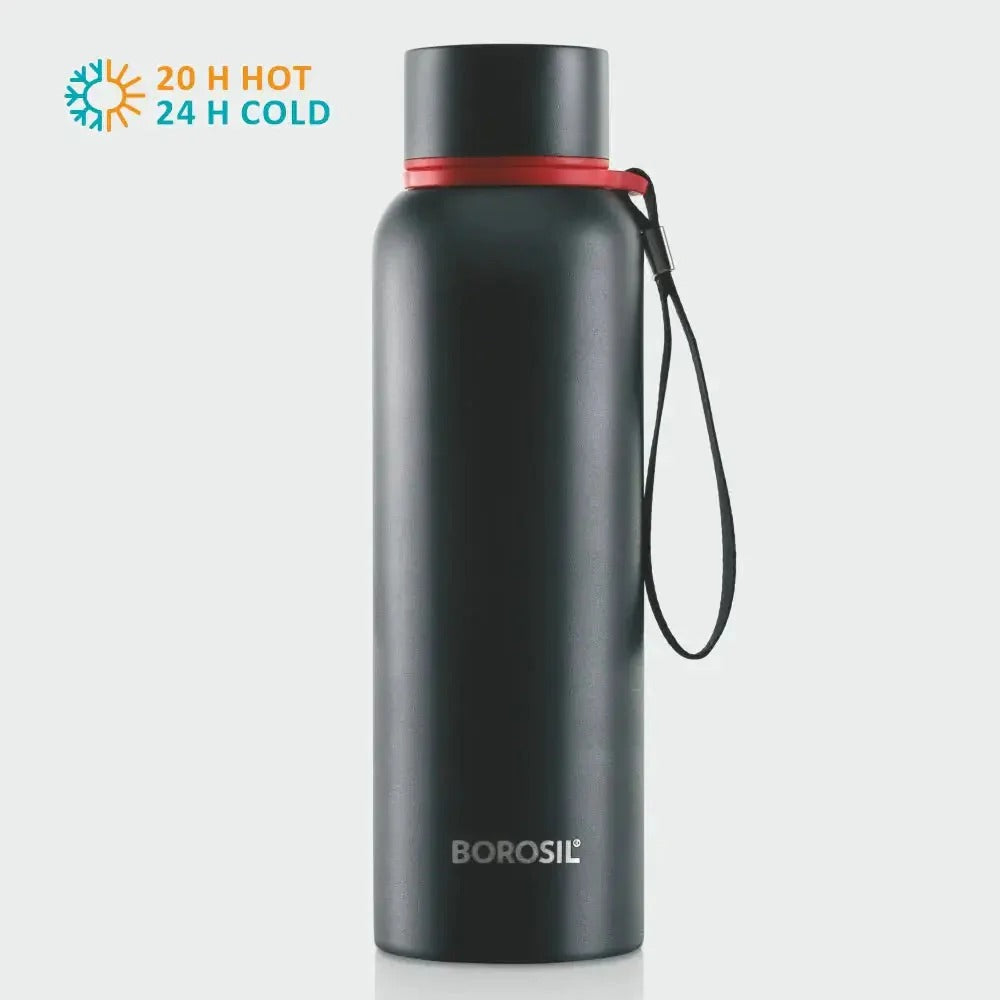 Borosil Trek Indigo Insulated Water Bottle 850ml