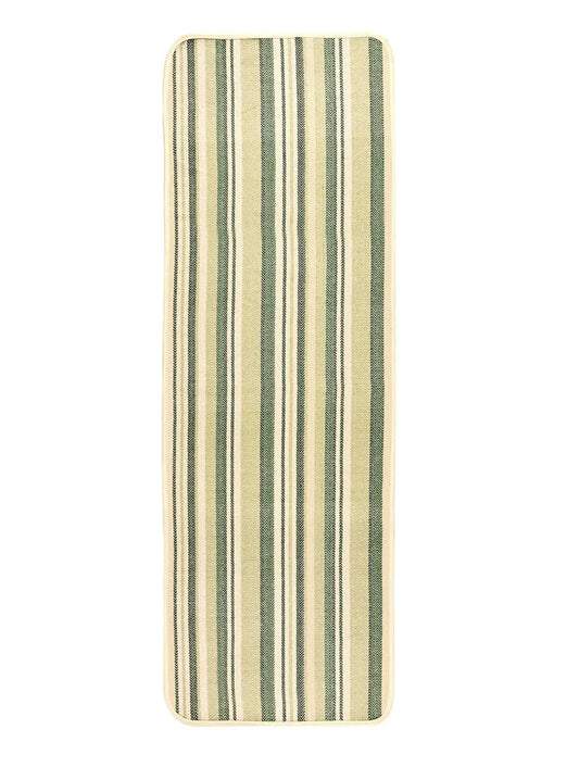 Saral HomeStripe Cotton Anti Slip Yoga Mat