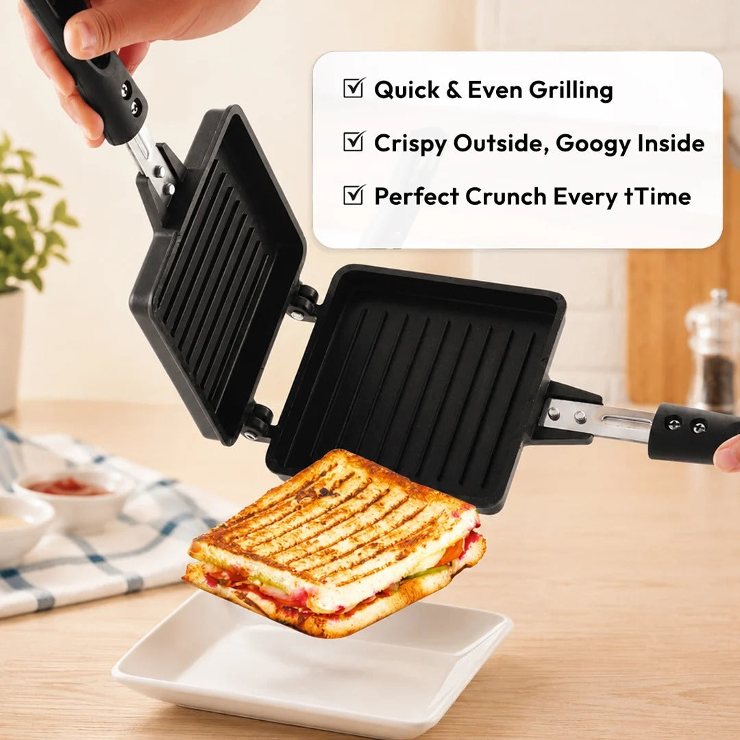 Tosaa Super Jumbo Grill Sandwich Toaster Gas Non-Stick
