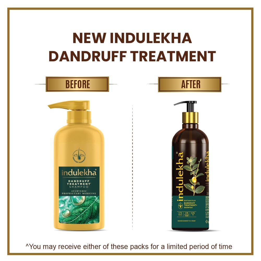 Indulekha Dandruff Treatment Shampoo - 580ml
