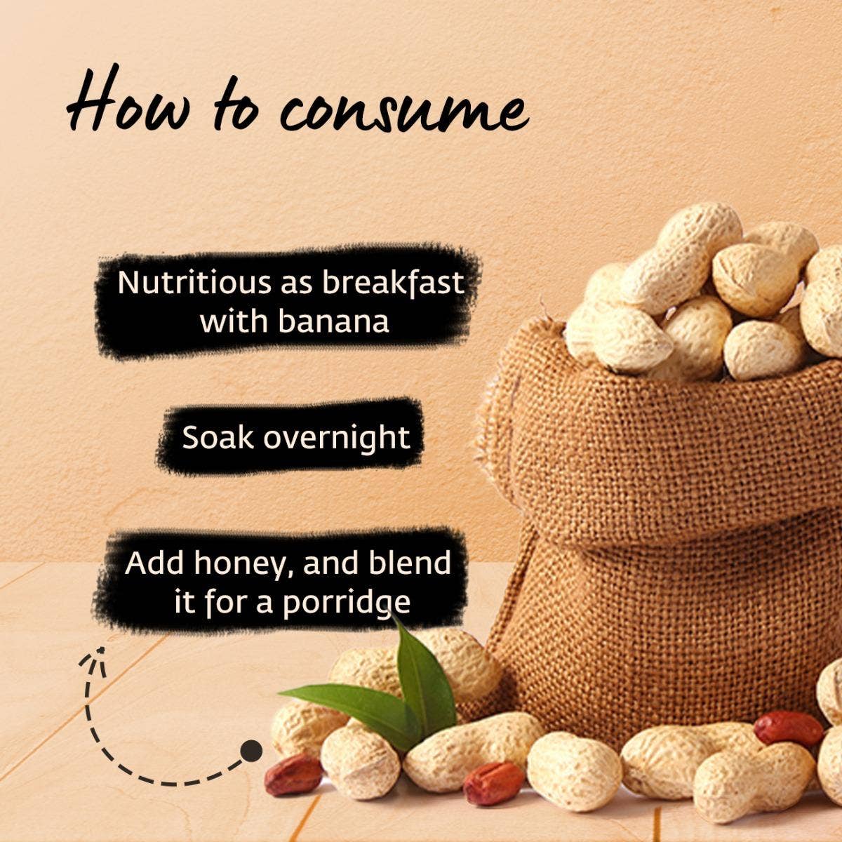 Groundnut (Peanut). Yogic Superfood (500gms)