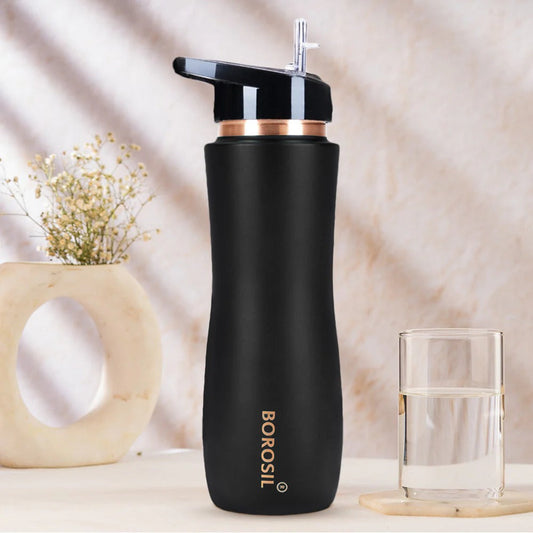 Borosil Sipper Copper Bottle 750ml