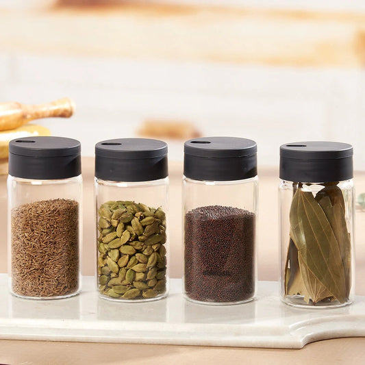 Borosil Glass Salt & Pepper Jar Set 250ml