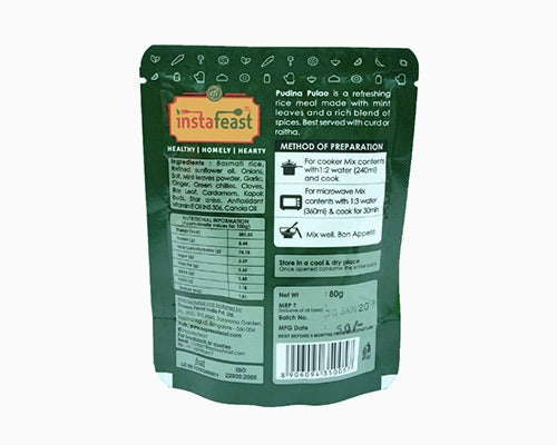 Instafeast Pudina Pulao - 80 gms