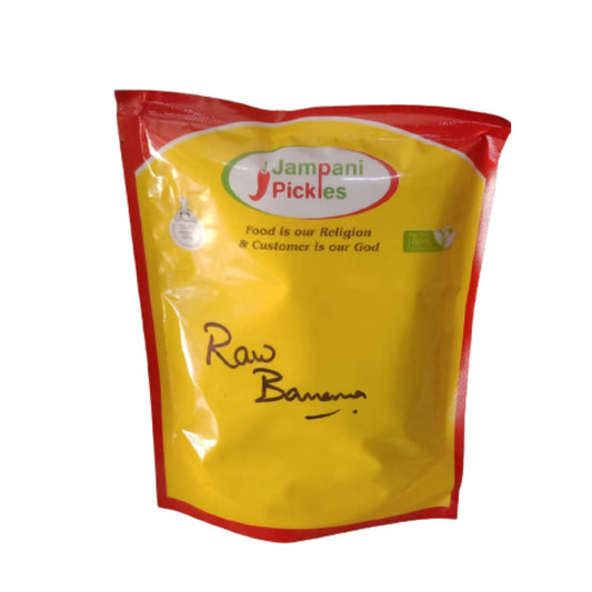 Jampani Pickles Aratikaya / Raw Banana Pickle - 450 gms