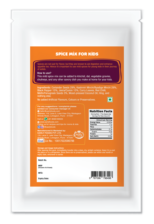 Spice Mix for Kids