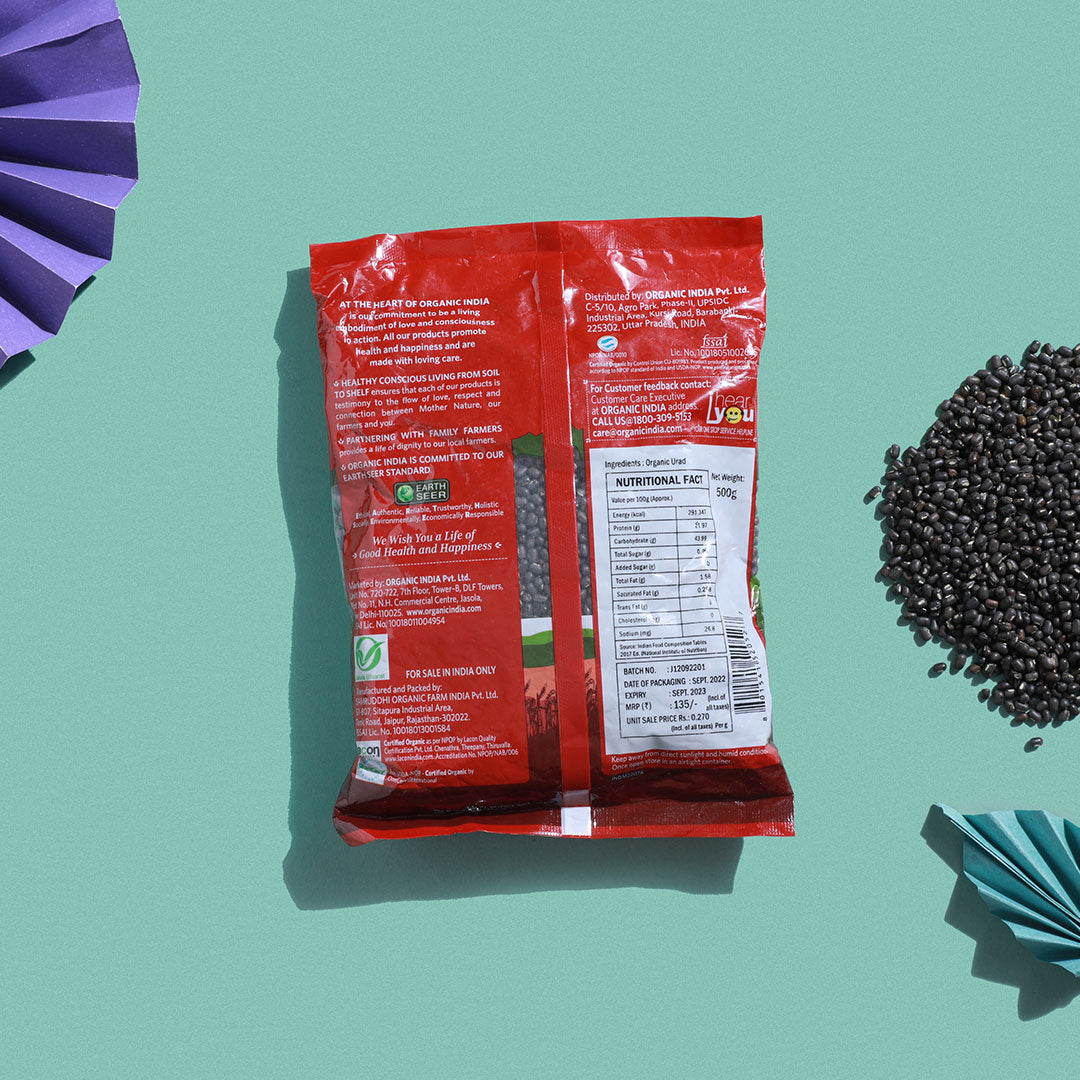Urad Whole (Black) 500g